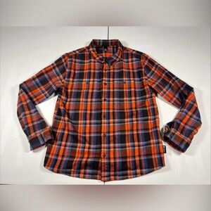 Cotopaxi Flannel Plaid Shirt Shacket Jacket Heavy Outdoors Hiking Men’s L